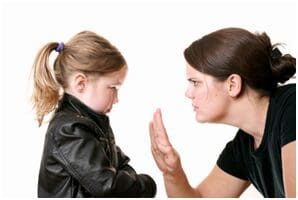 Mom upset with daughter